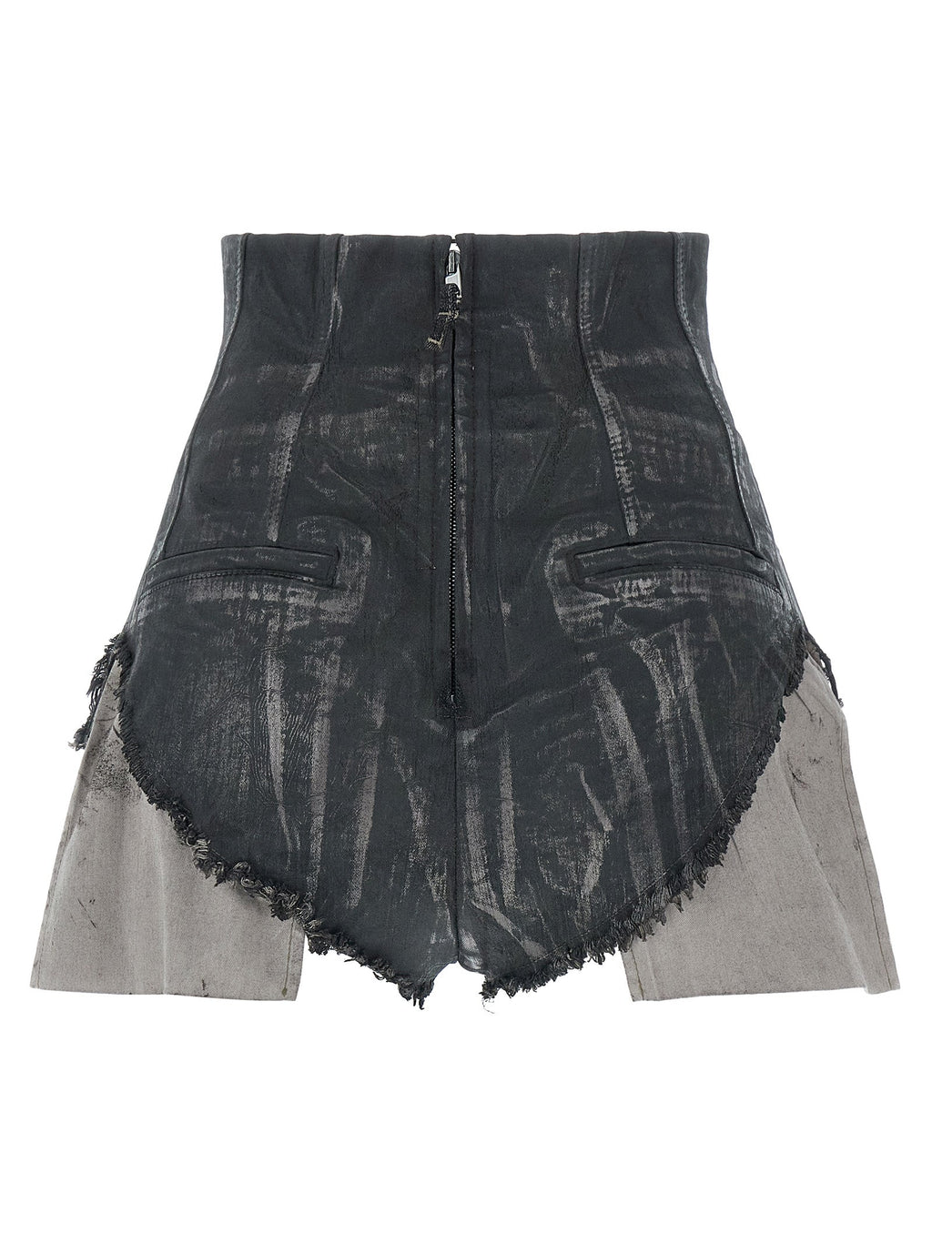 DRKSHDW Brown Cotton Bermuda Shorts