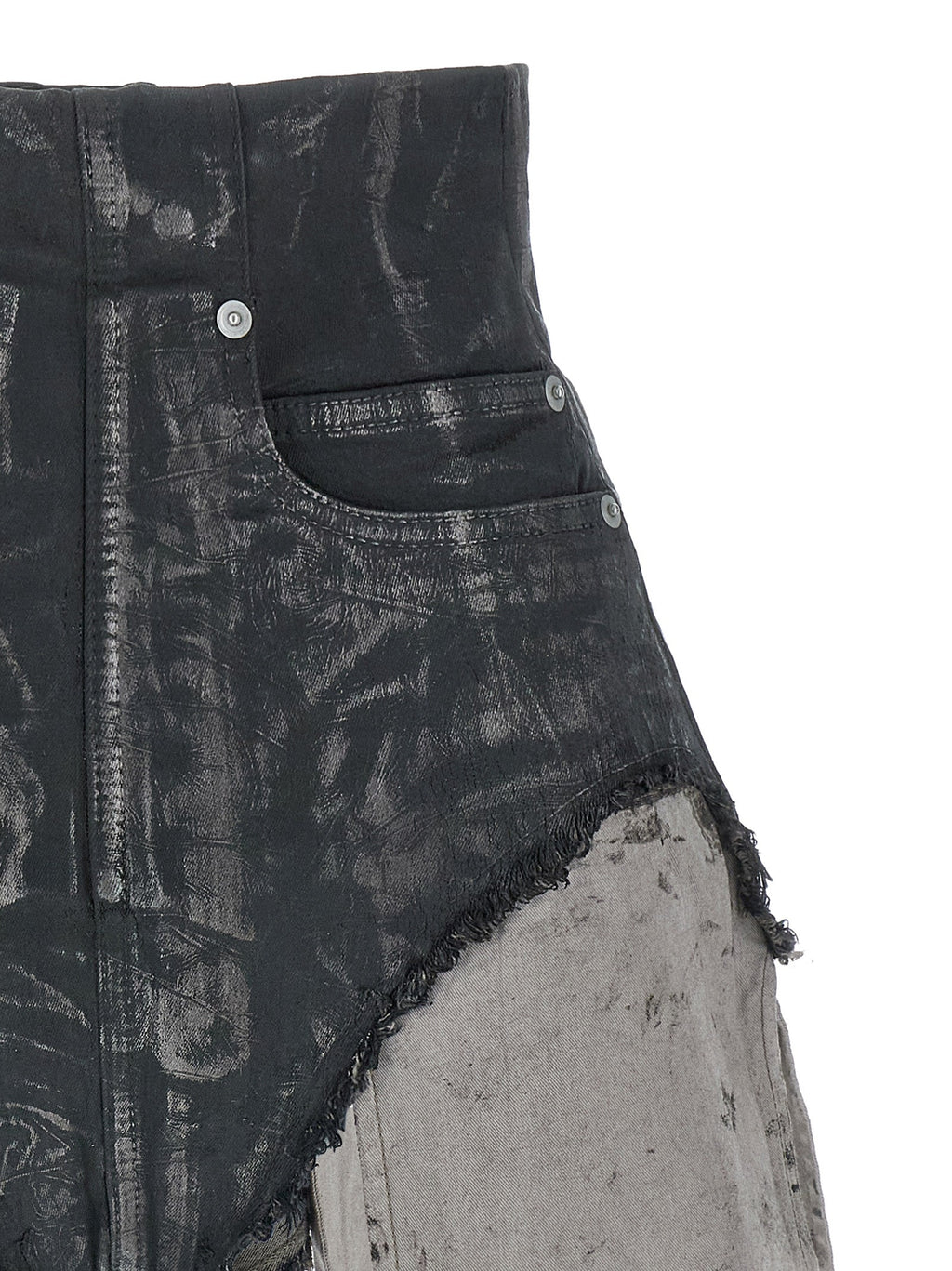 DRKSHDW Brown Cotton Bermuda Shorts