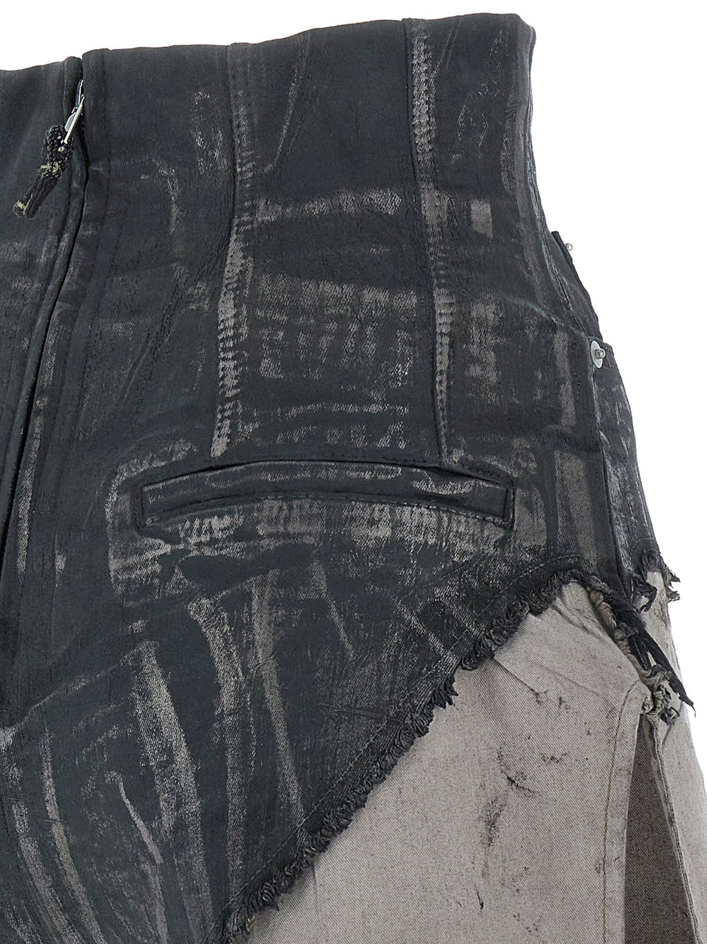 DRKSHDW Brown Cotton Bermuda Shorts
