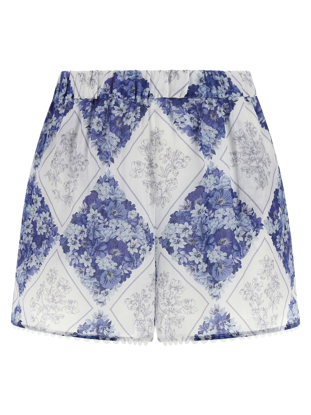 Twinset Blue Stingray Leather / Ray Skin Bermuda Shorts Twinset