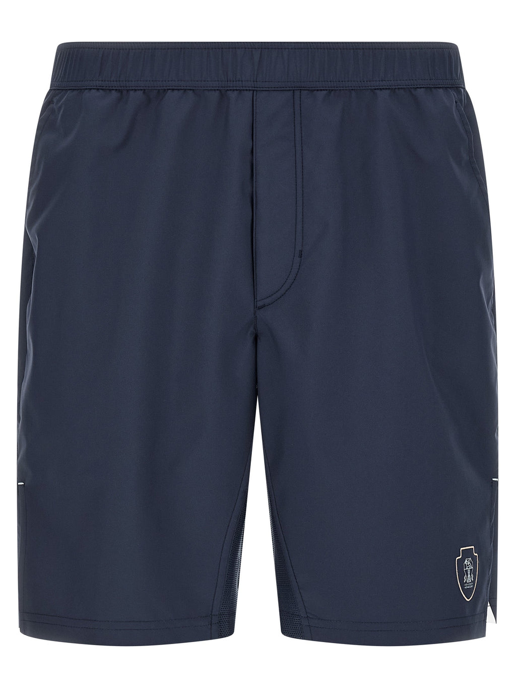 Brunello Cucinelli Blue Polyester Bermuda Shorts