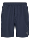 Brunello Cucinelli Blue Polyester Bermuda Shorts