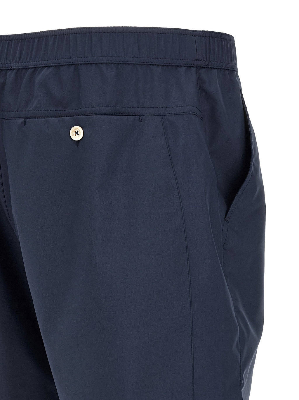 Brunello Cucinelli Blue Polyester Bermuda Shorts