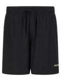 Casablanca Black Silk Bermuda Shorts