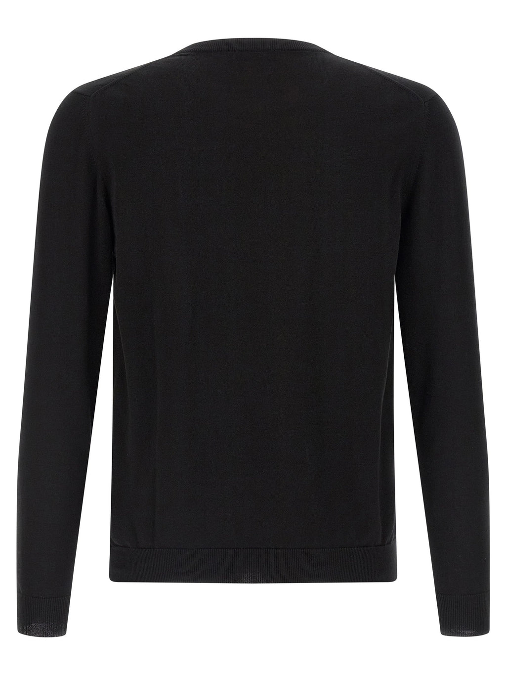 ZANONE Black Cotton Cardigan