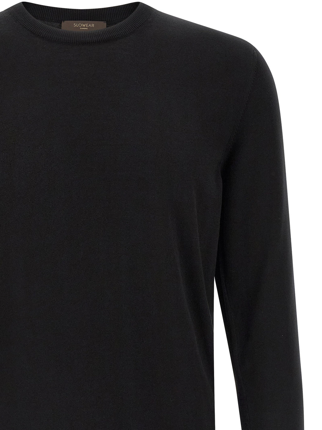 ZANONE Black Cotton Cardigan