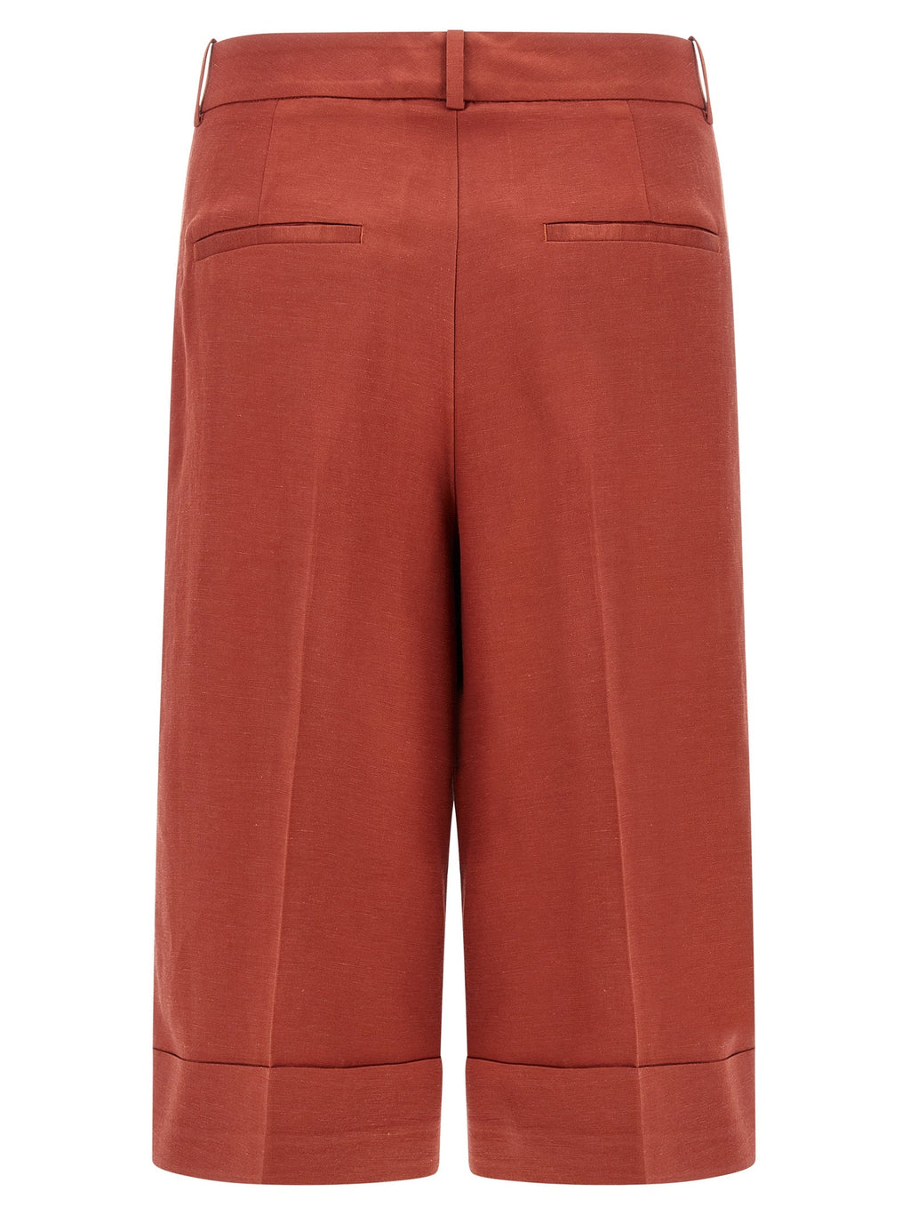 Peserico Multicolor Viscose Bermuda Shorts