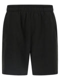 Entire Studios Black Cotton Bermuda Shorts