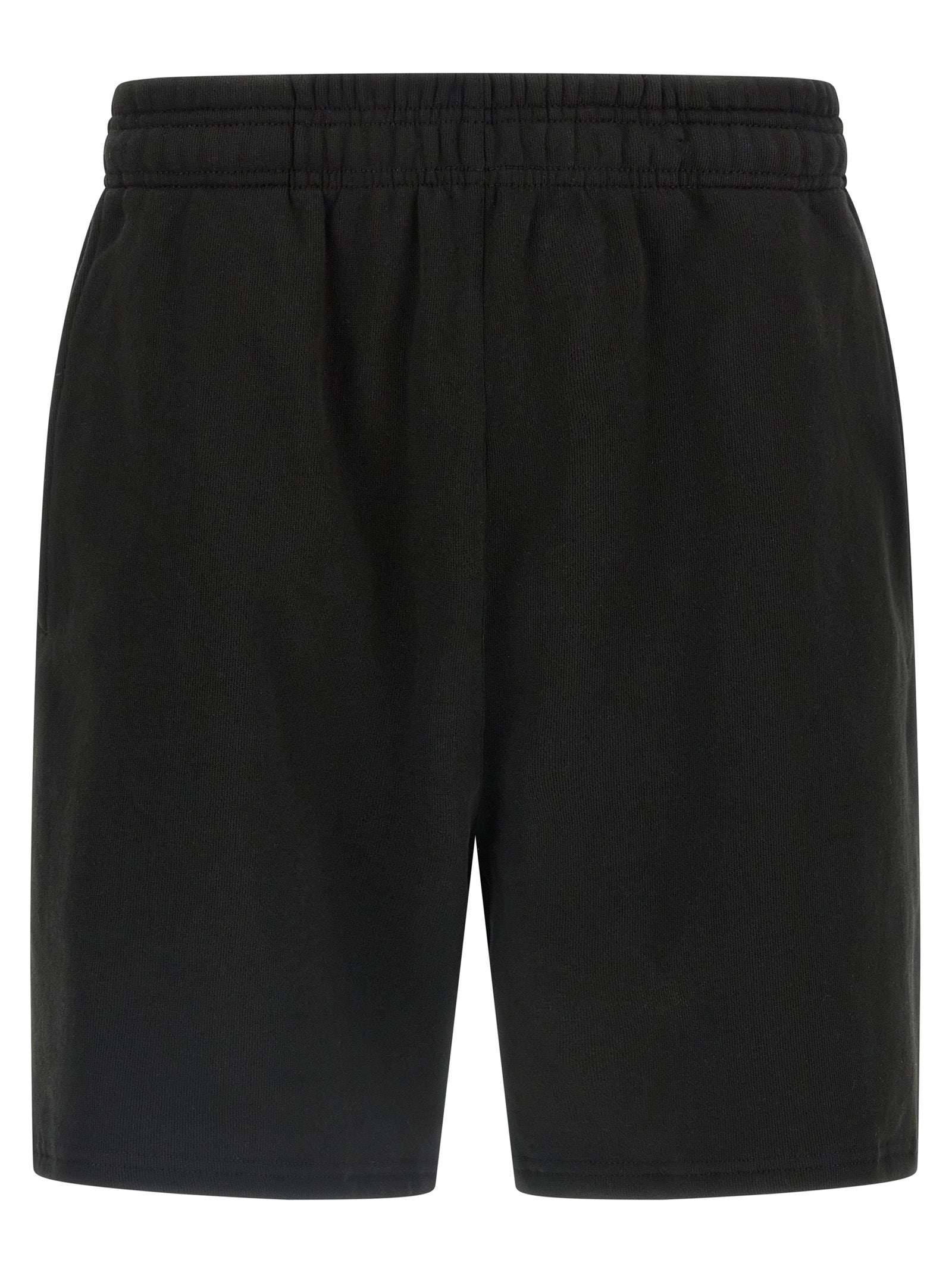 Entire Studios Black Cotton Bermuda Shorts