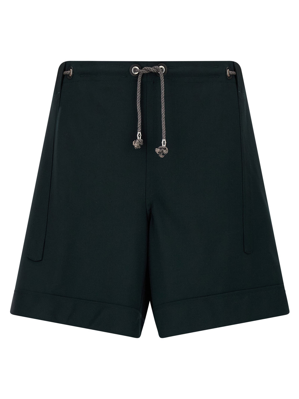 Kiko Kostadinov Bicolor Virgin Wool Bermuda Shorts