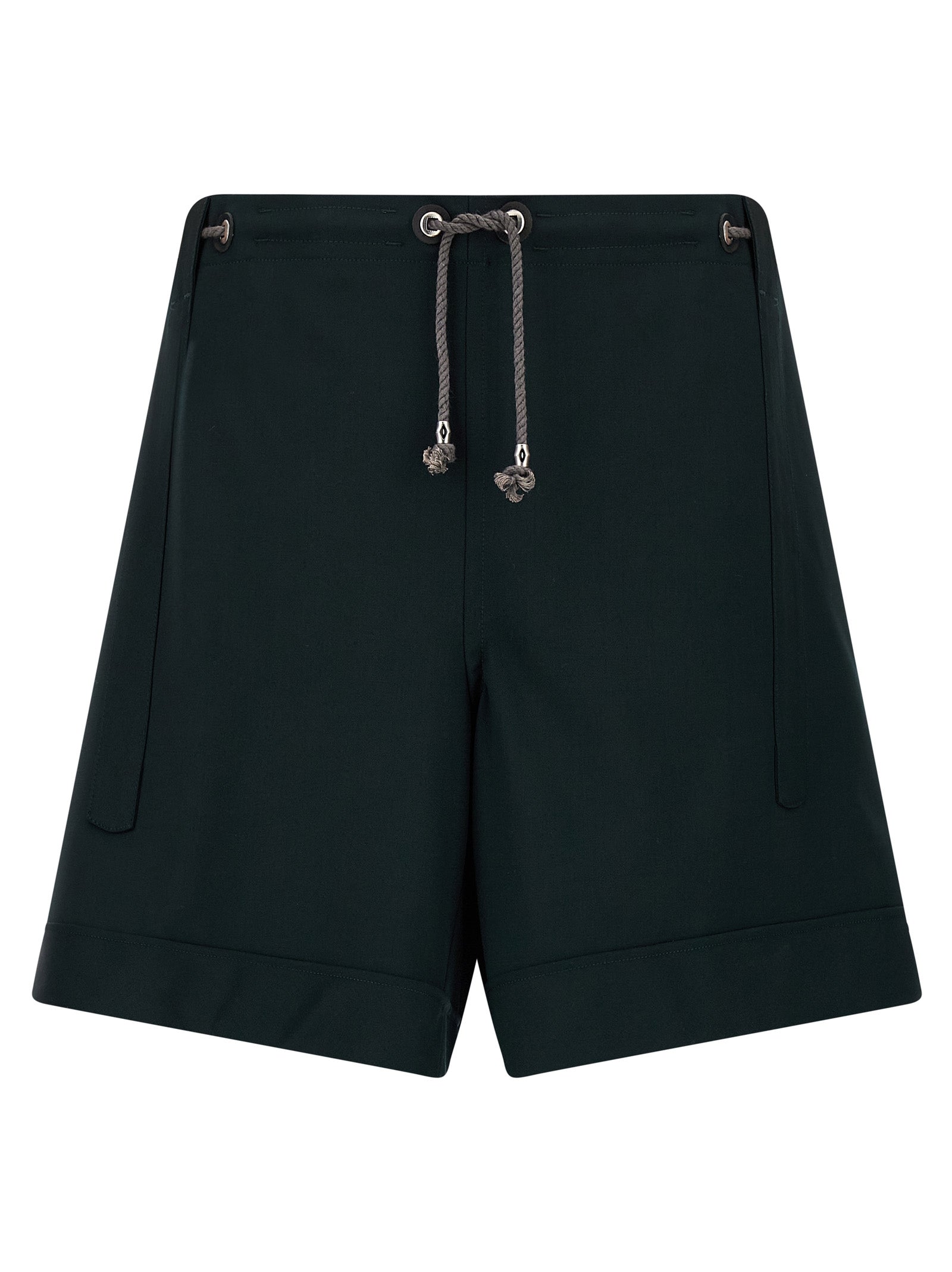 Kiko Kostadinov Bicolor Virgin Wool Bermuda Shorts
