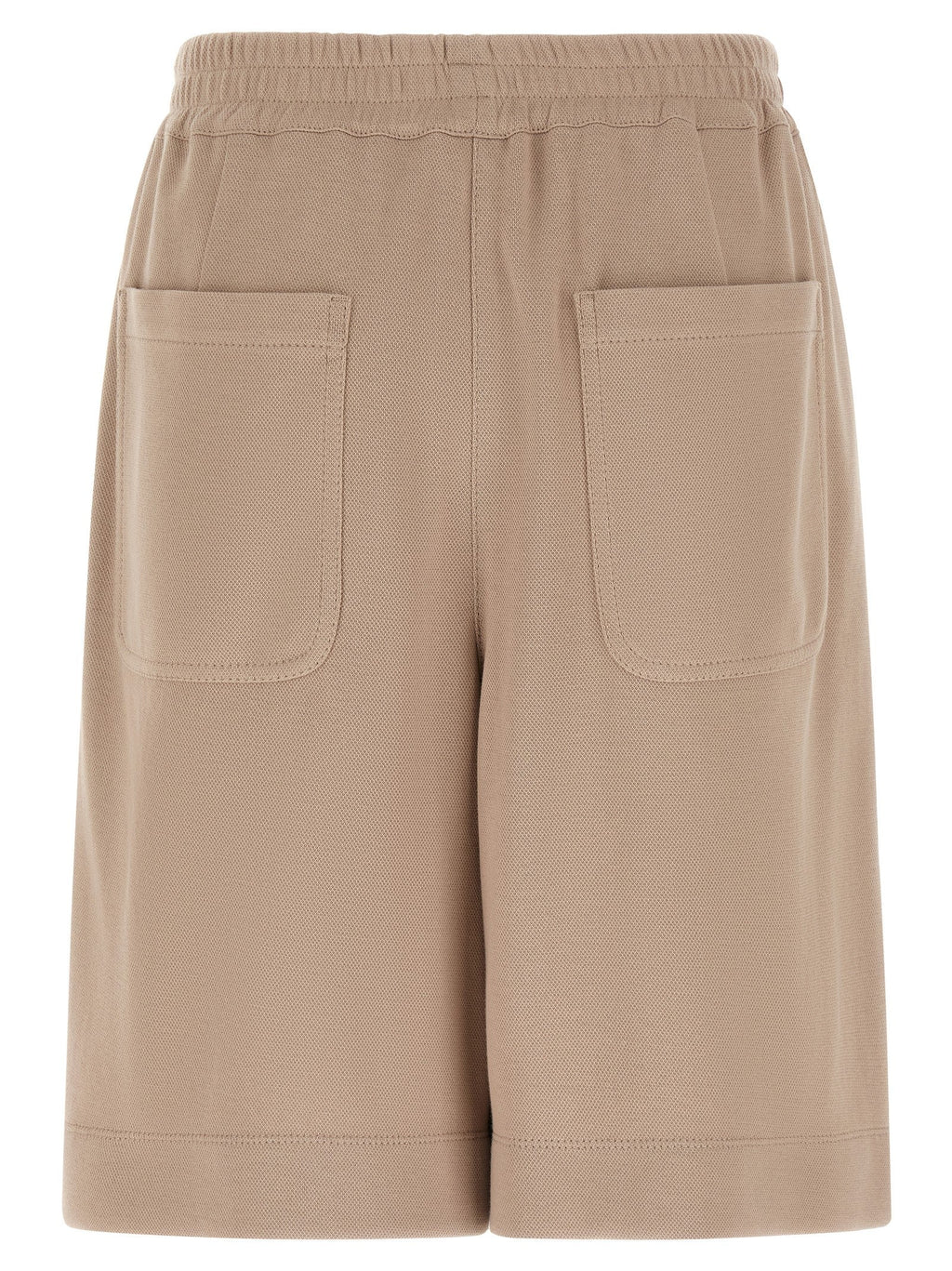 Brunello Cucinelli Brown Cotton Bermuda Shorts