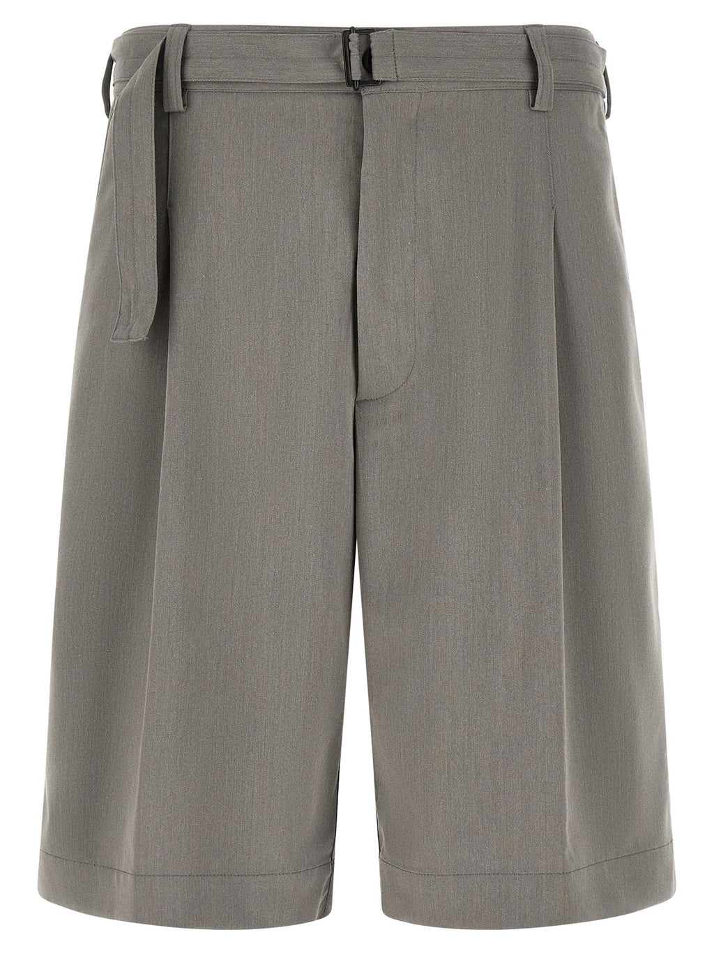 CELLAR DOOR Gray Polyester Bermuda Shorts CELLAR DOOR