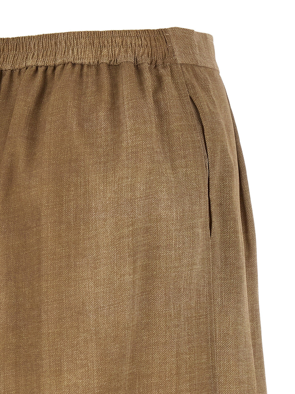 Ermanno Scervino Beige Polyester Bermuda Shorts