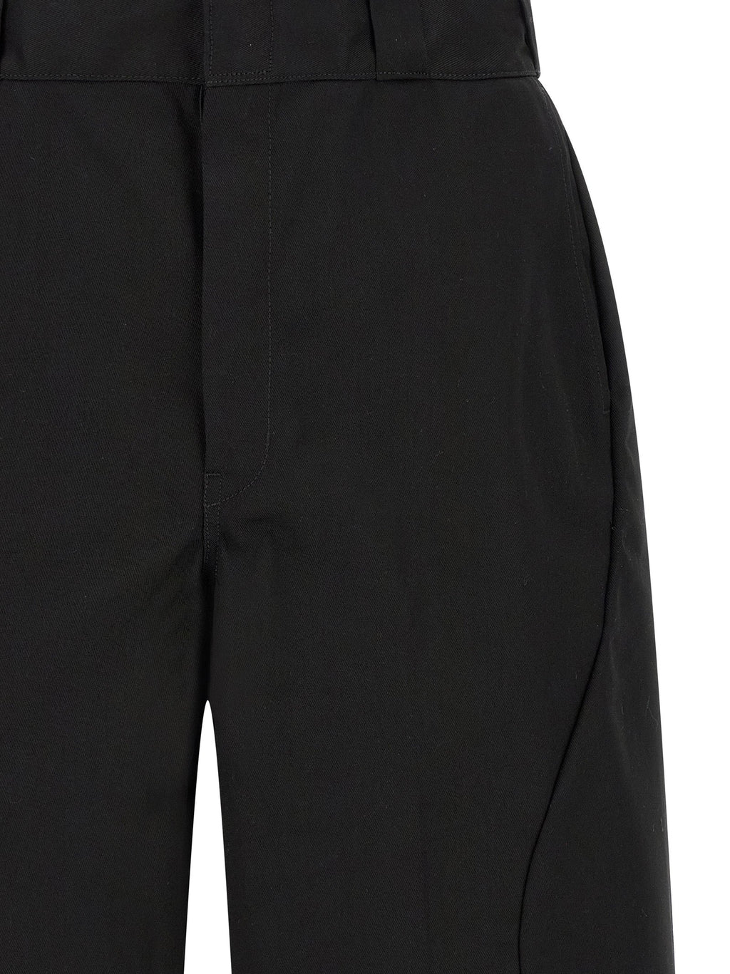 Undercover Black Polyester Bermuda Shorts