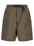 Comme Des Garçons Bicolor Linen Bermuda Shorts