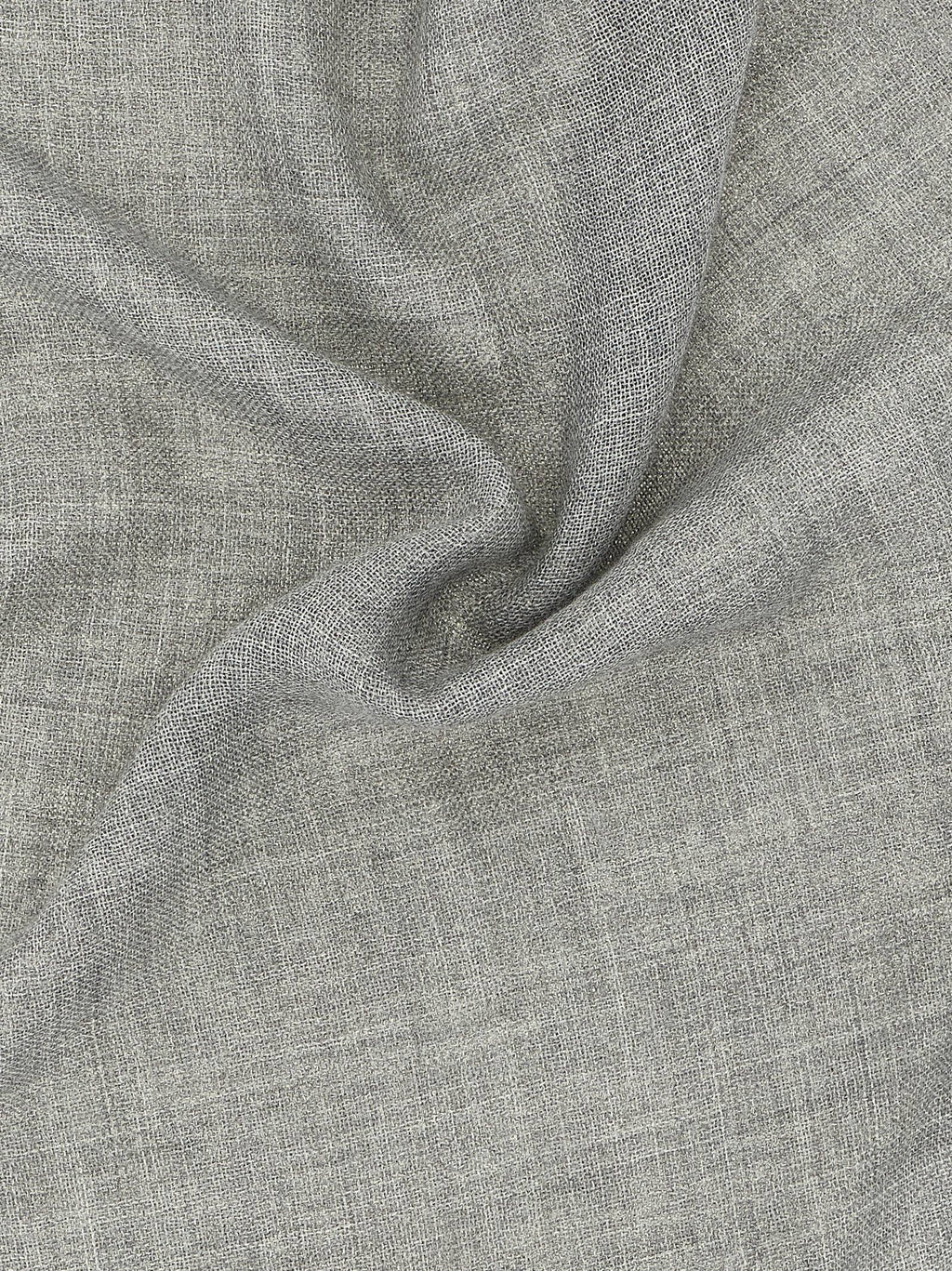 Brunello Cucinelli Gray Virgin Wool Scarf