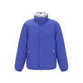 Gucci Blue Polyamide Full-Length Jacket