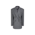 Brunello Cucinelli Gray Virgin Wool Blazer