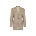 Brunello Cucinelli Beige Cashmere Blazer