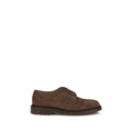 Brunello Cucinelli Brown Calf Leather Bos Taurus Oxfords And Derbies