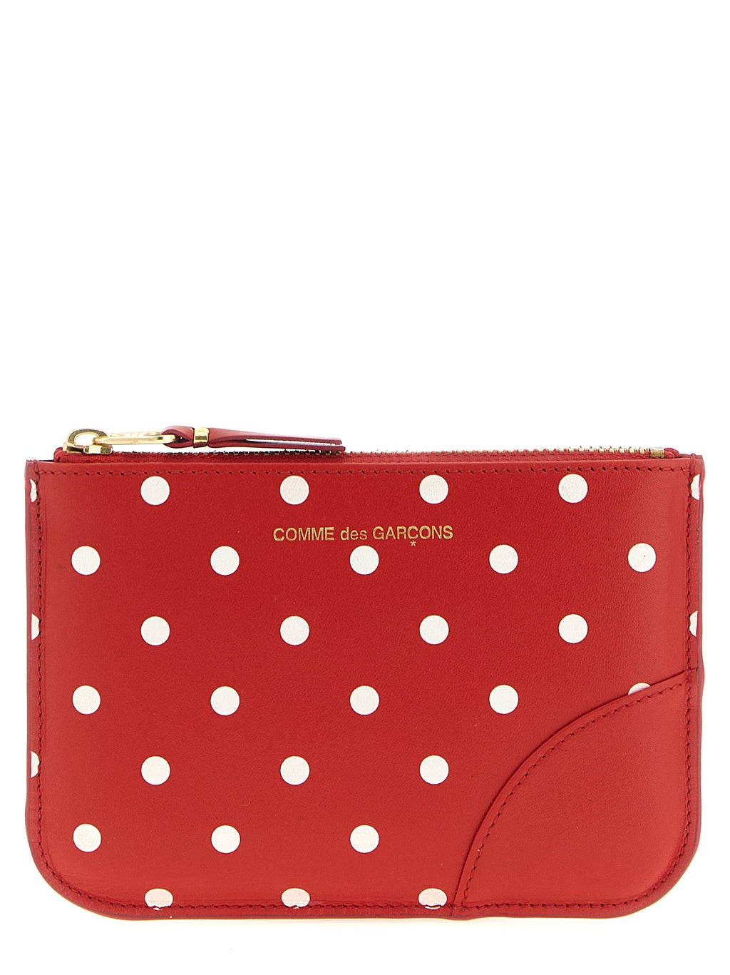 Comme Des Garçons Multicolor Calfskin Cardholder