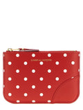 Comme Des Garçons Multicolor Calfskin Cardholder