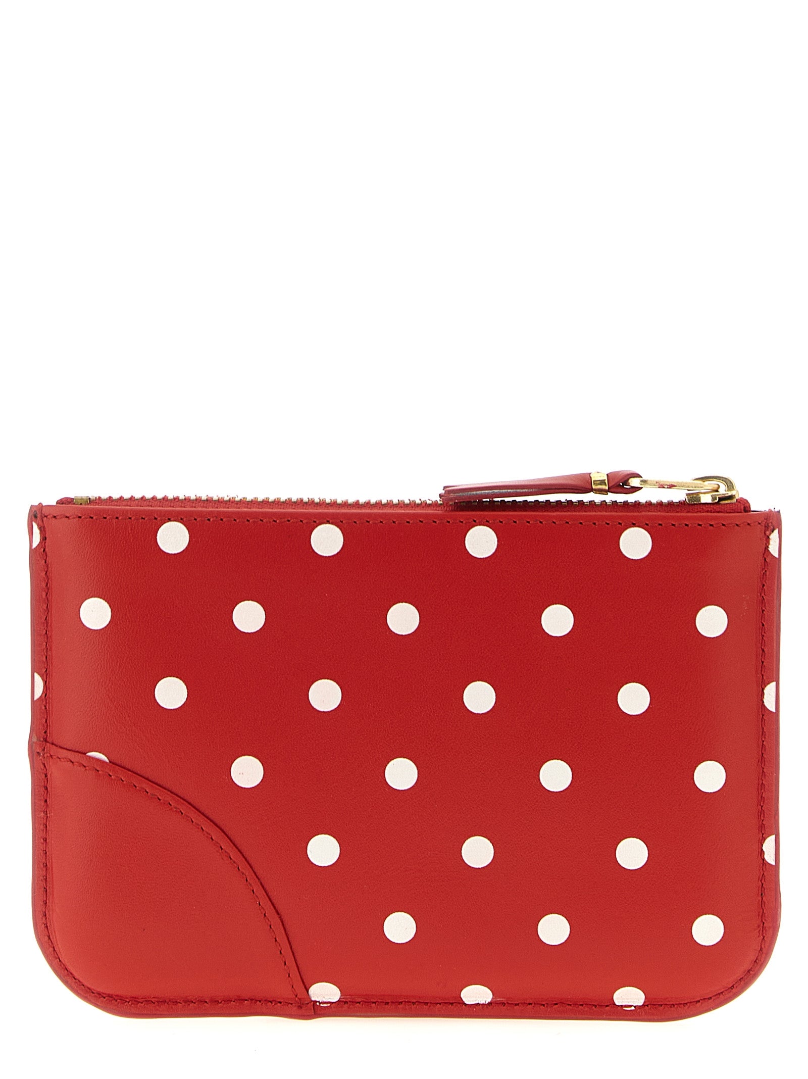Comme Des Garçons Multicolor Calfskin Cardholder