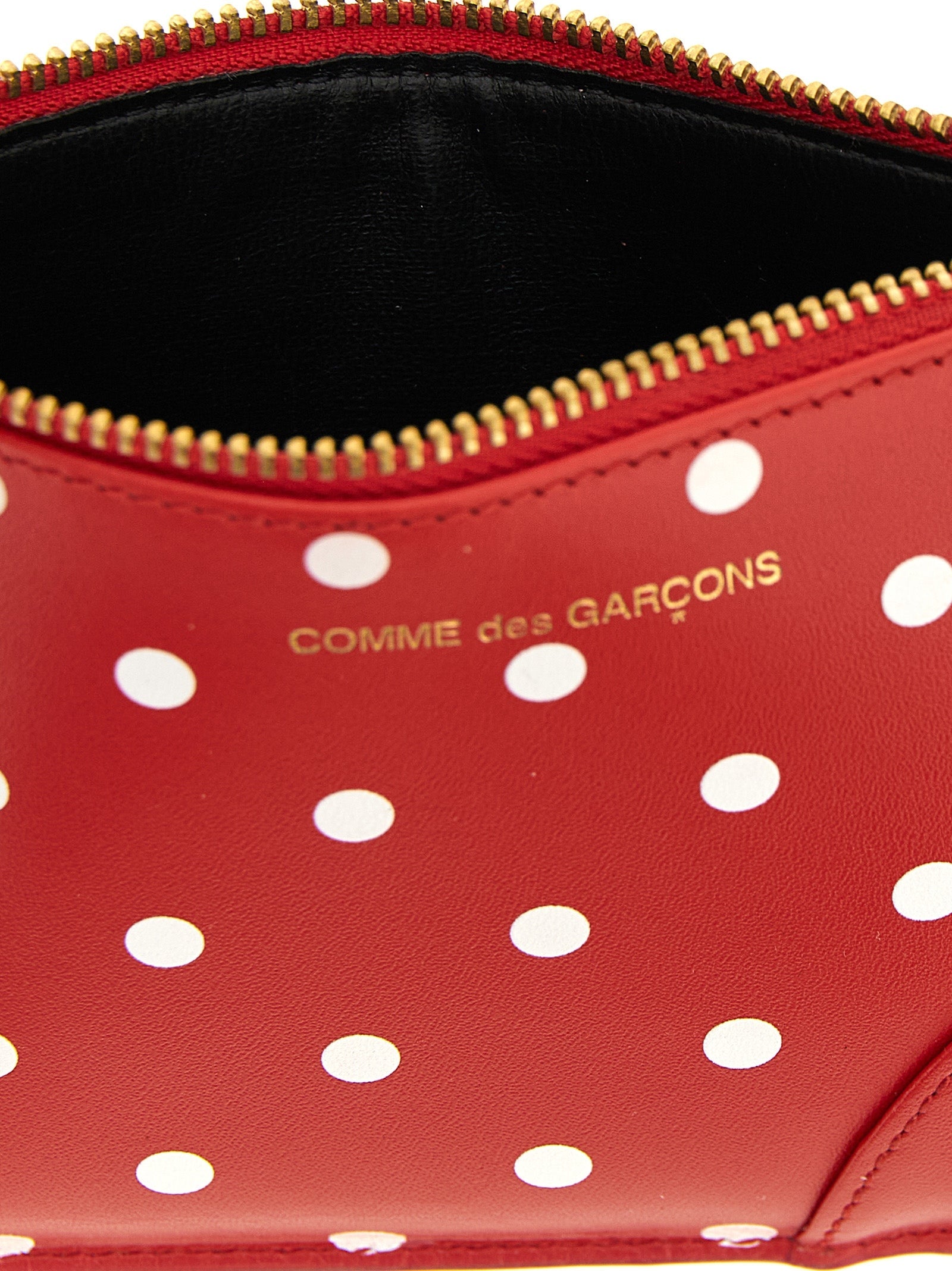 Comme Des Garçons Multicolor Calfskin Cardholder