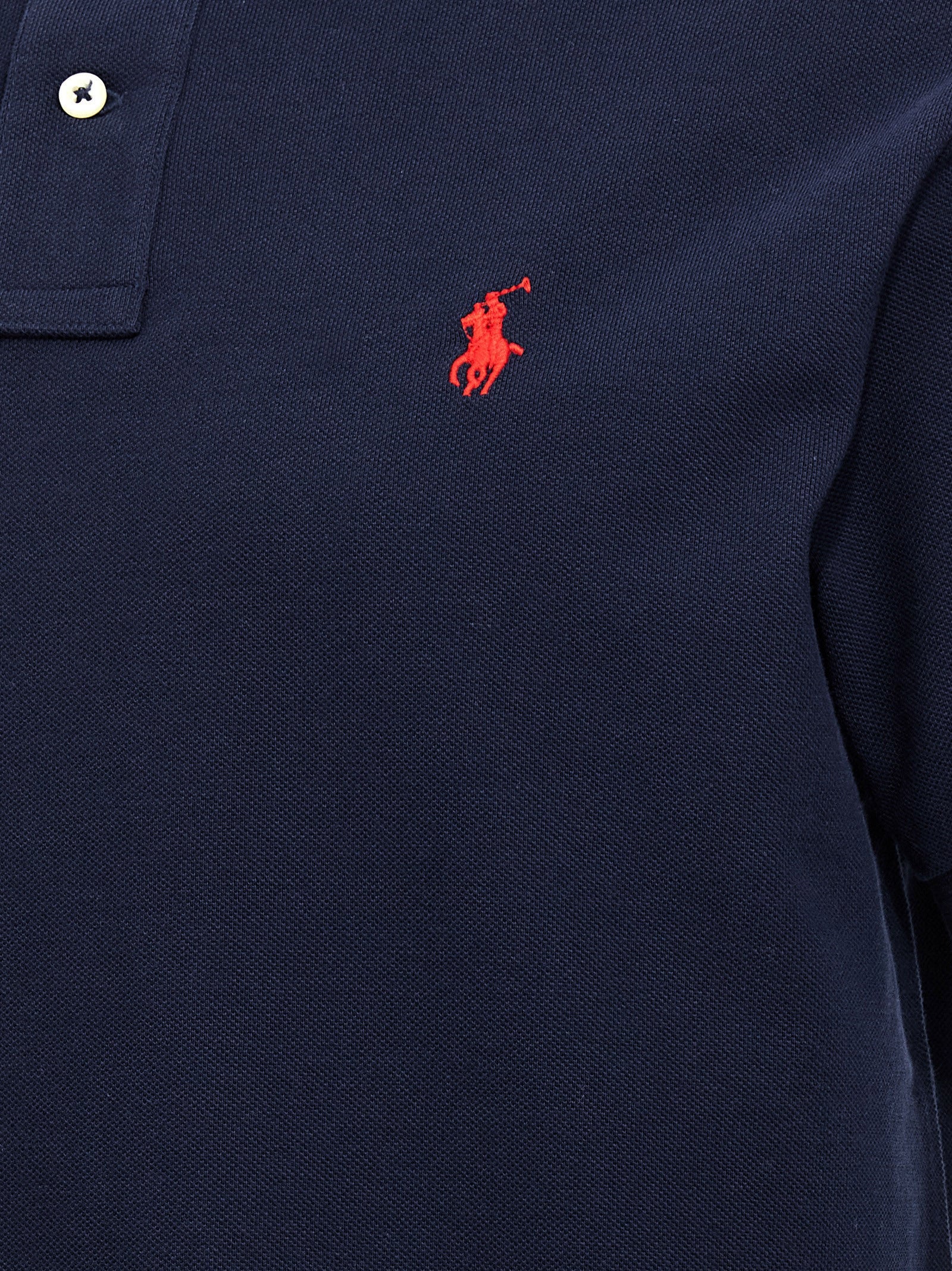 Polo Ralph Lauren Blue Cotton Polo Shirt
