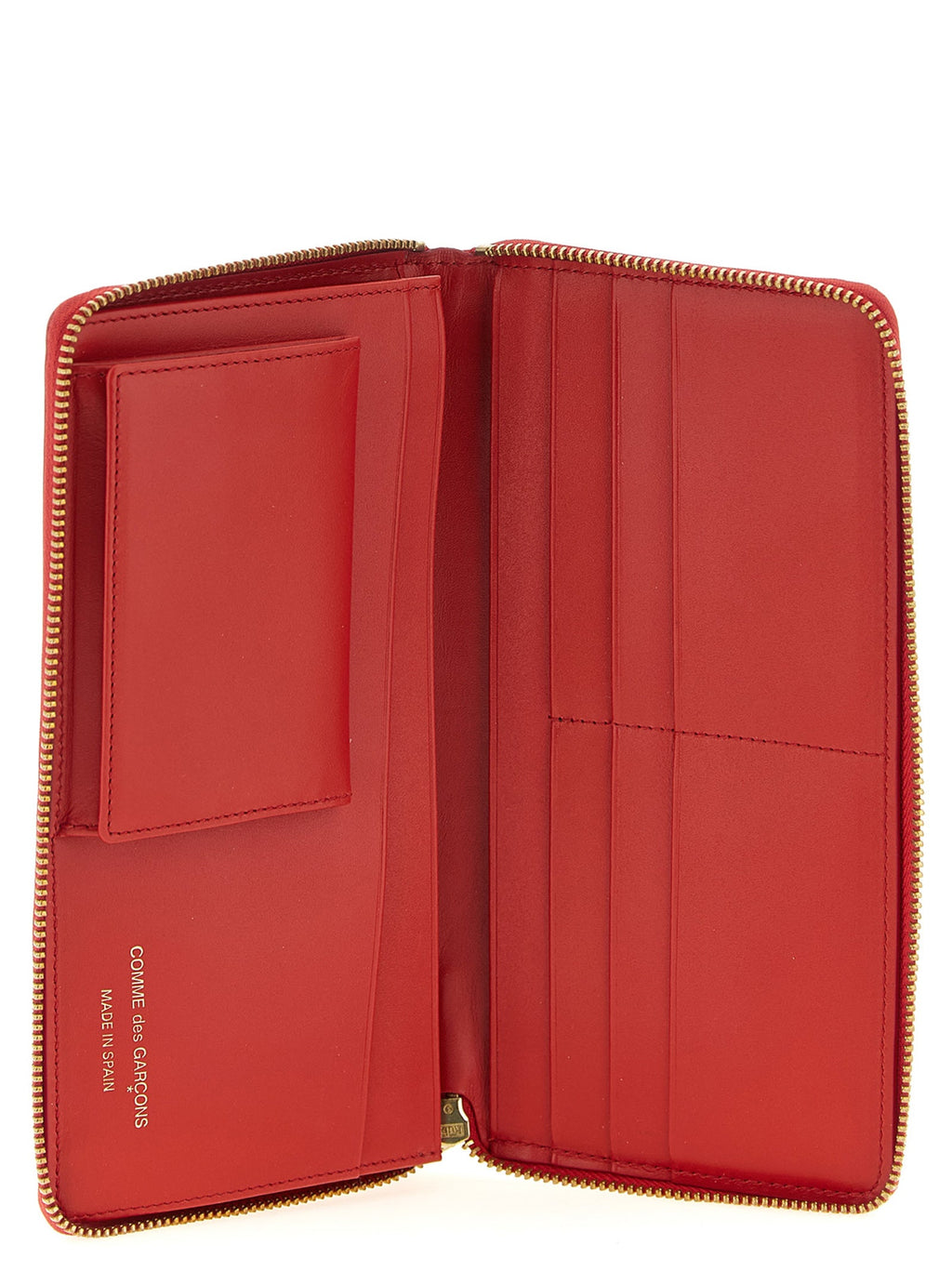 Comme Des Garçons Multicolor Calfskin Wallet