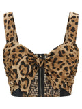 Dolce & Gabbana Brown Cotton Blouse