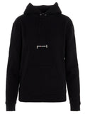 Saint Laurent Black Cotton Sweatshirt