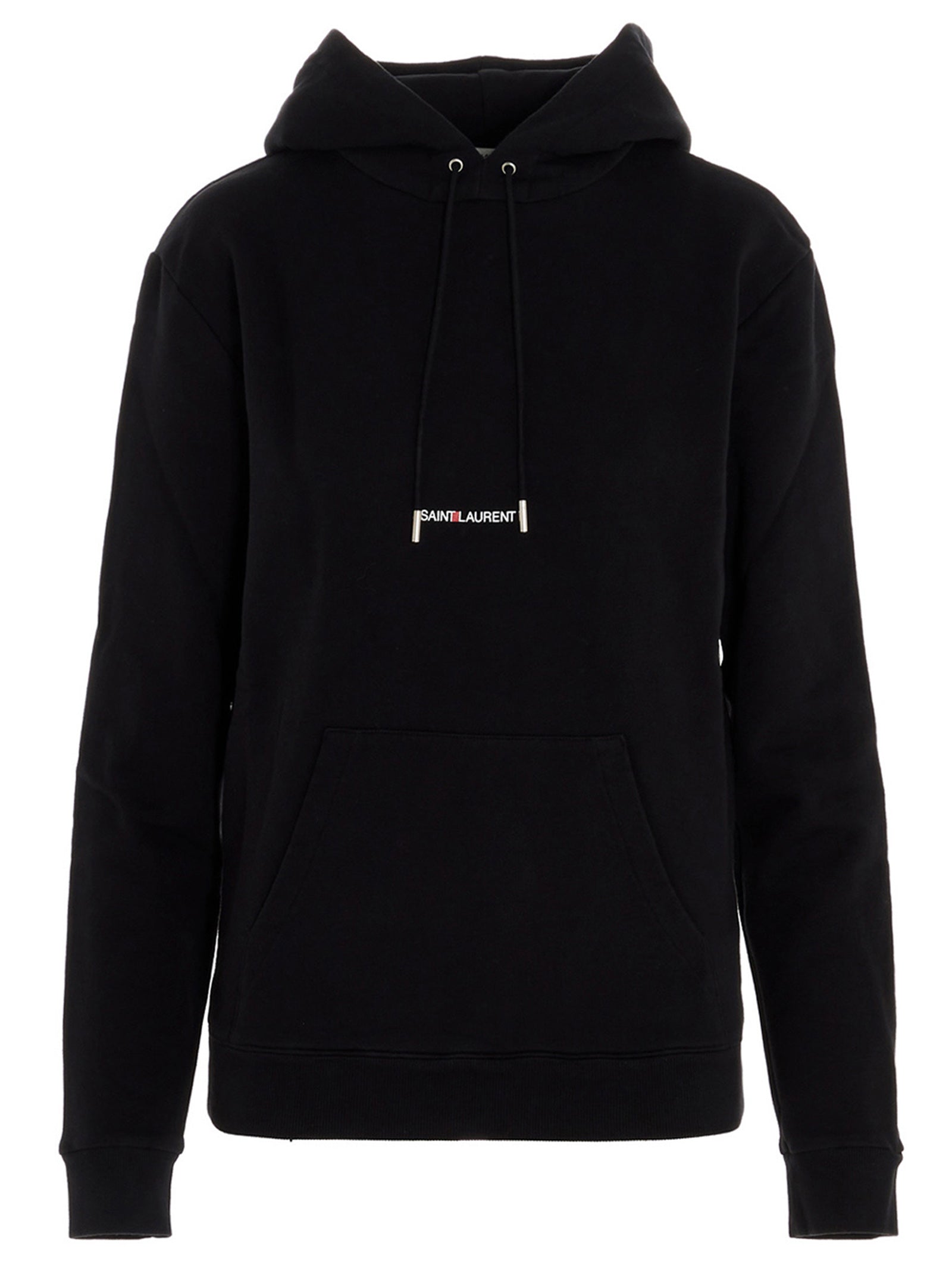Saint Laurent Black Cotton Sweatshirt