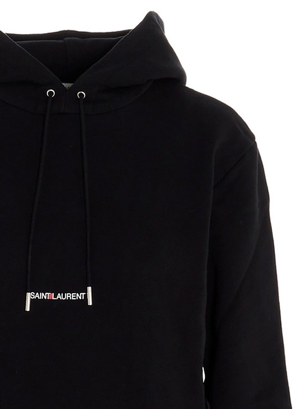 Saint Laurent Black Cotton Sweatshirt