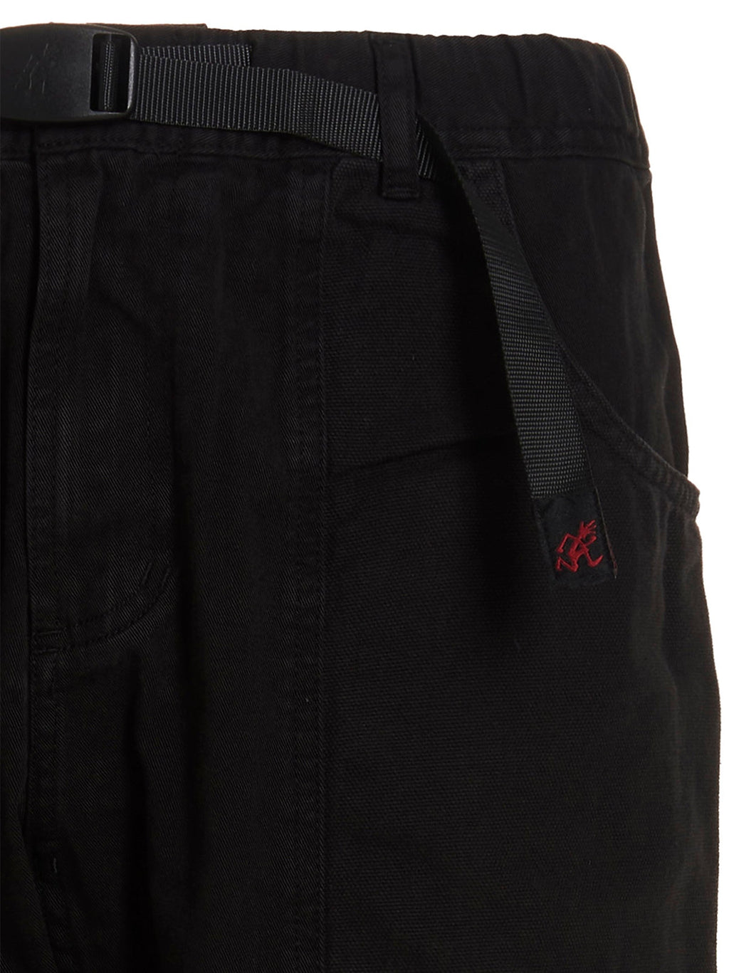Gramicci Black Cotton Cargo Pants