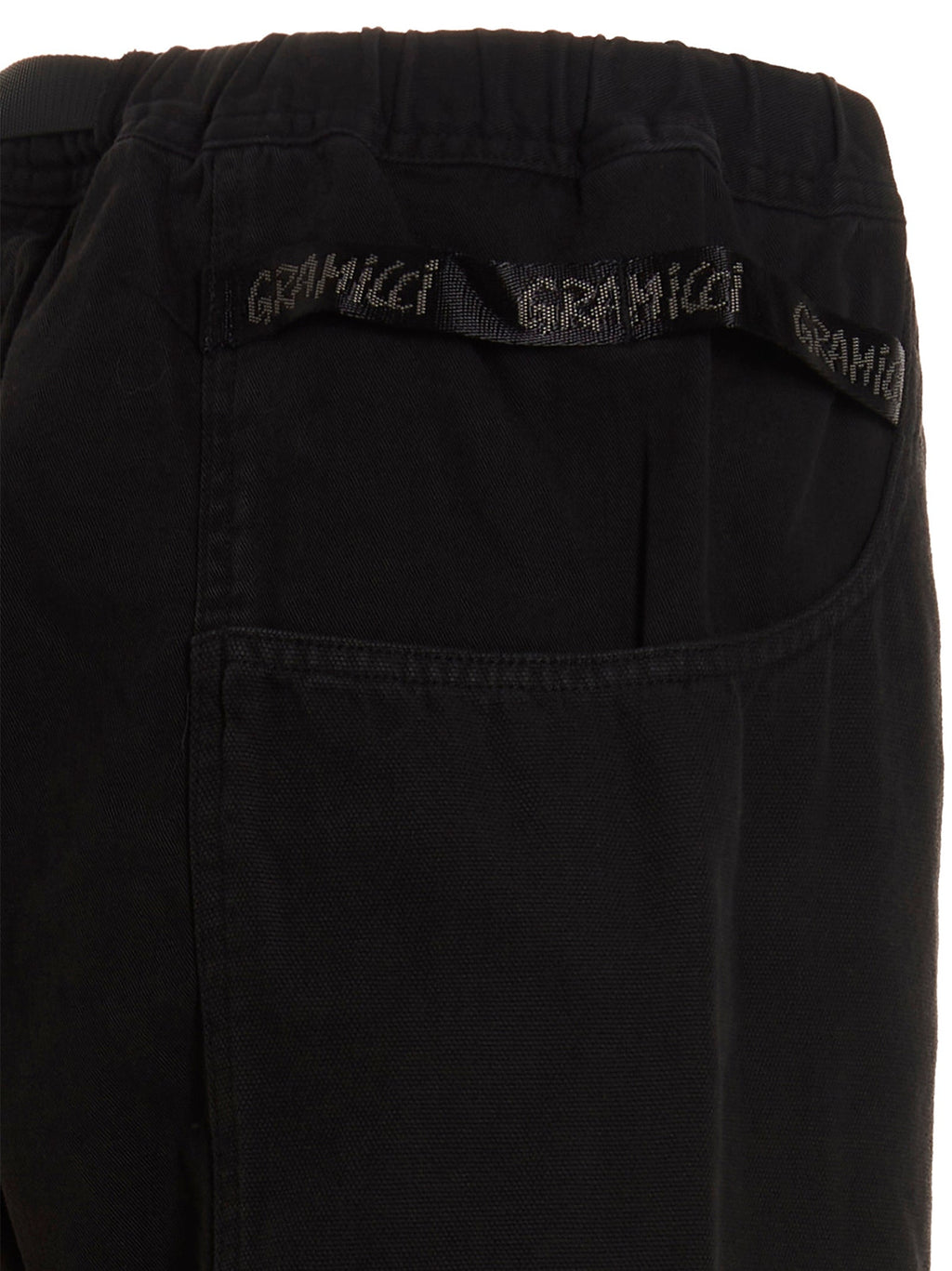 Gramicci Black Cotton Cargo Pants