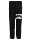 Thom Browne Blue Wool Athletic Pants