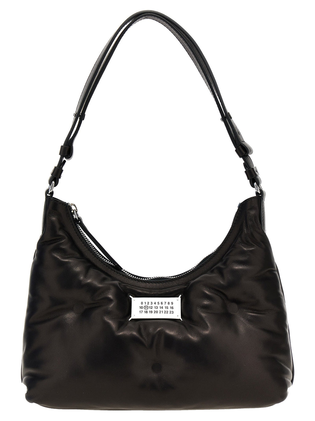 Maison Margiela Black Lamb Leather Shoulder Bag