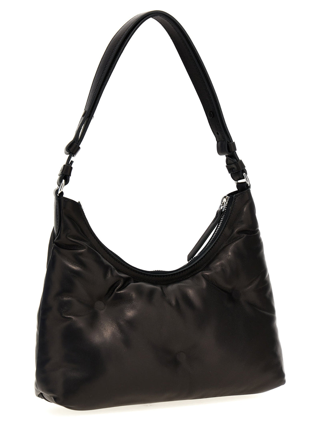 Maison Margiela Black Lamb Leather Shoulder Bag