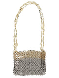 Paco Rabanne Multicolor Brass Shoulder Bag