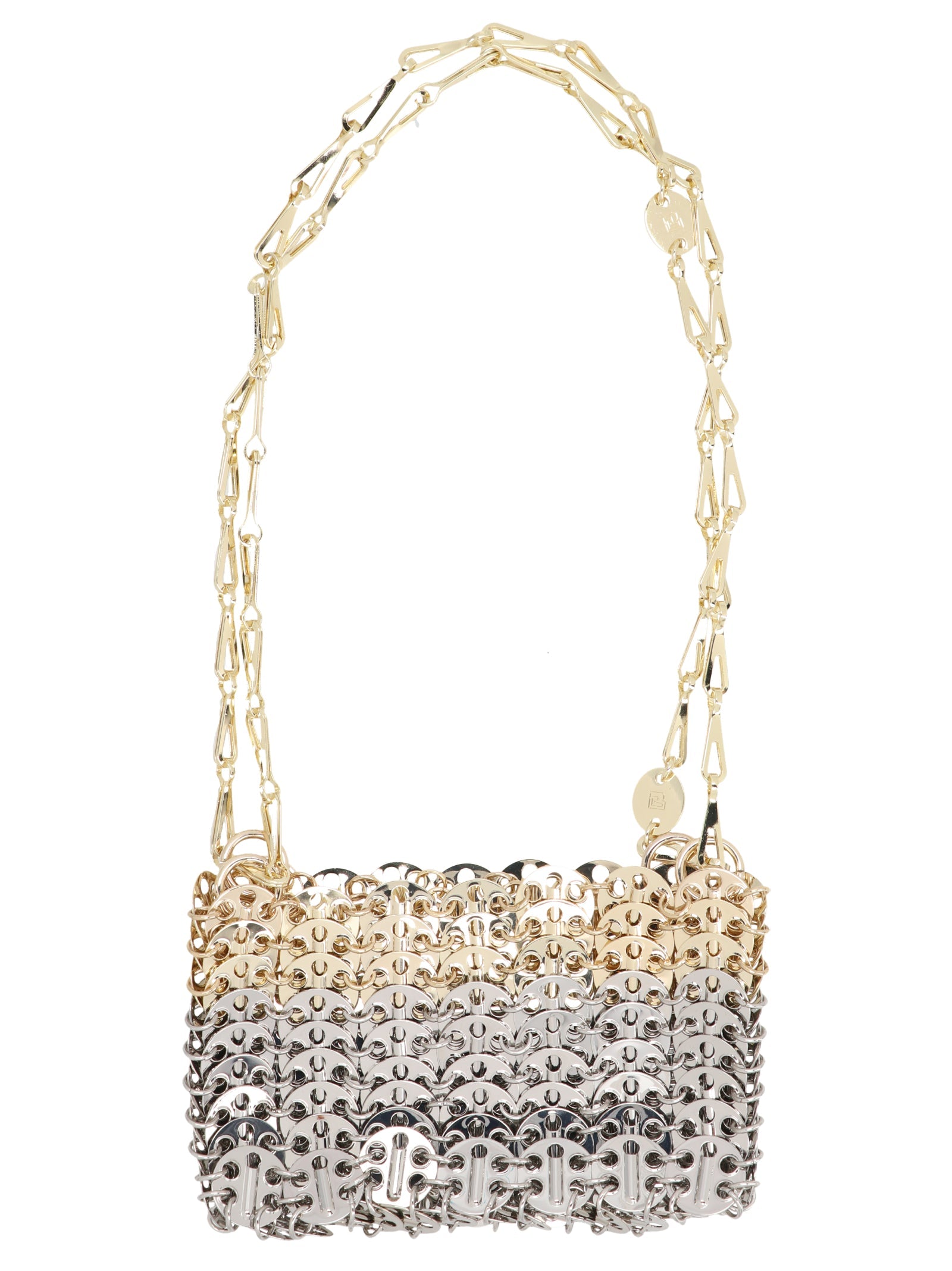 Paco Rabanne Multicolor Brass Shoulder Bag
