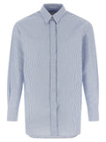 Golden Goose Blue Cotton Blouse