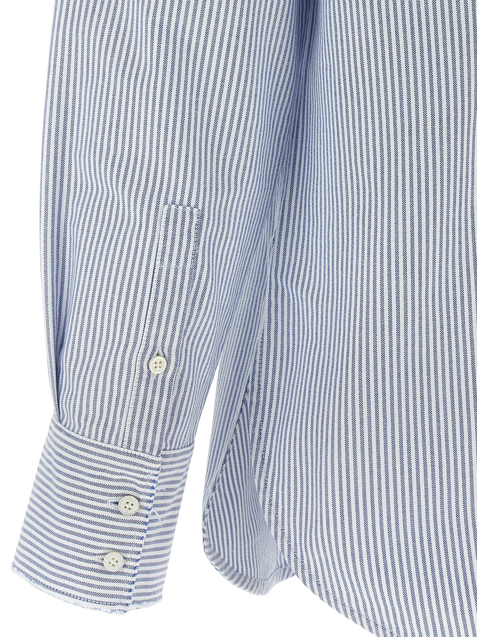 Golden Goose Blue Cotton Blouse