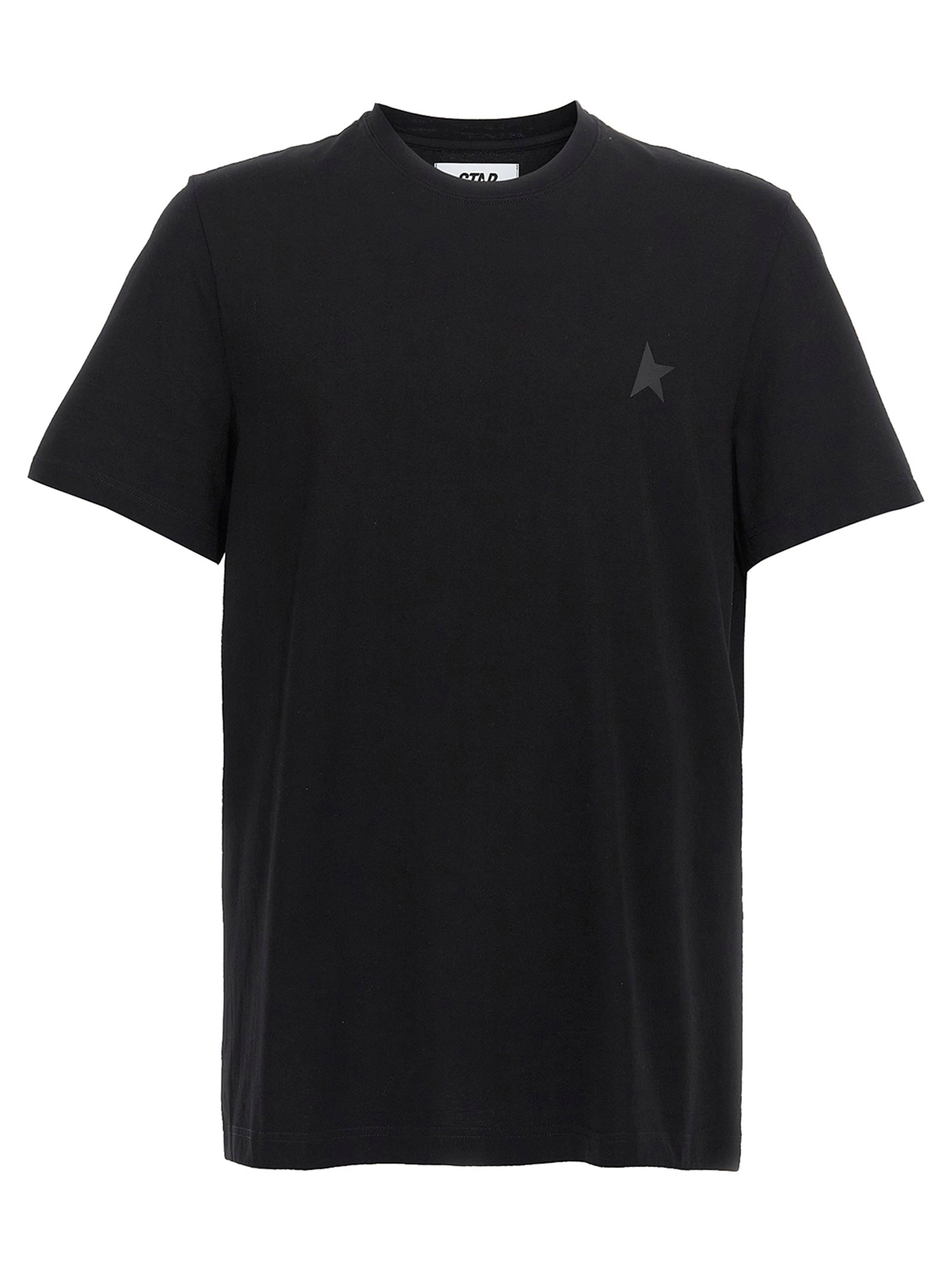 Golden Goose Black Cotton T-Shirt