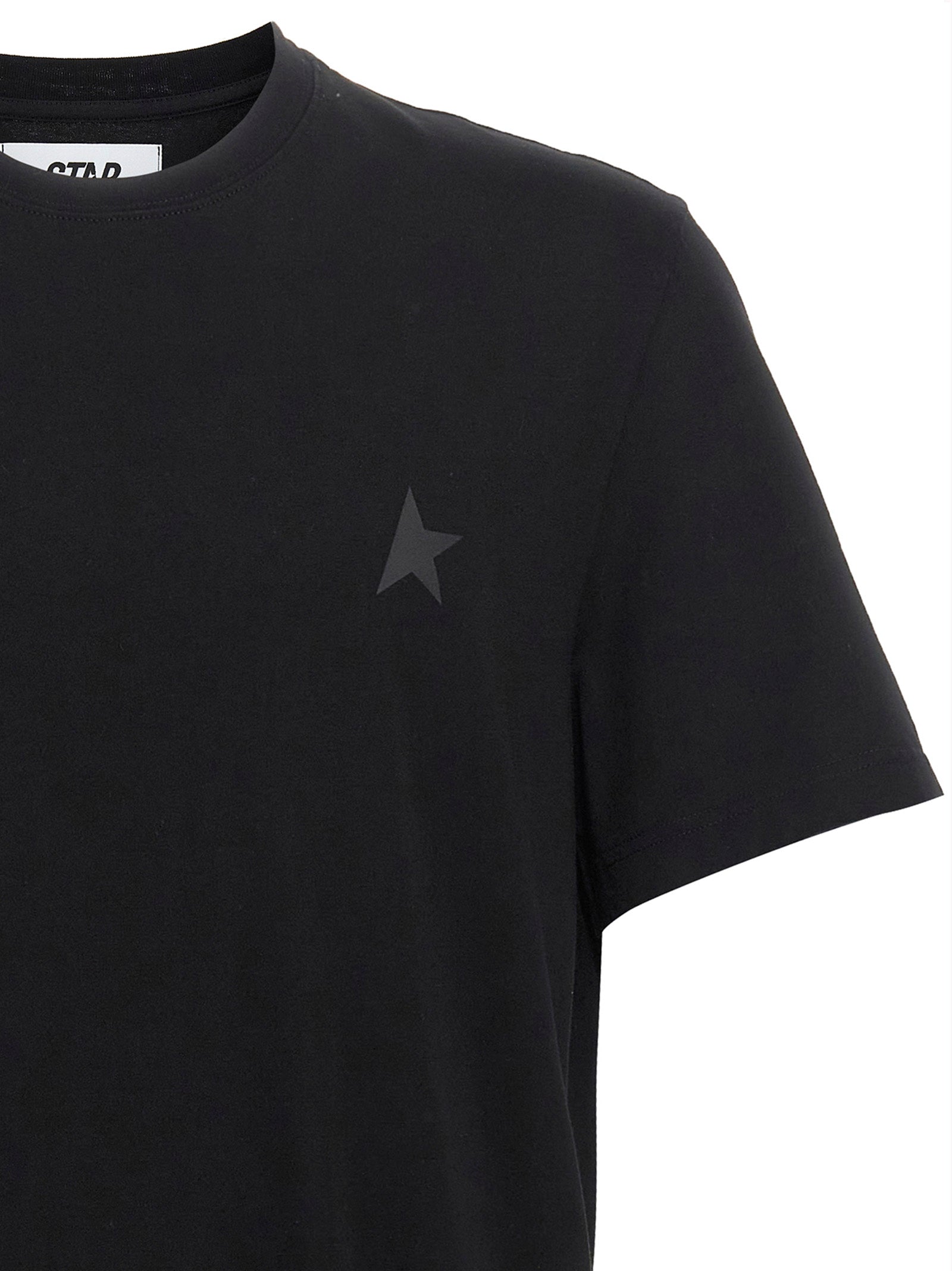 Golden Goose Black Cotton T-Shirt