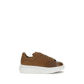 Alexander McQueen Brown Calf Leather Bos Taurus Chunky Sneakers Alexander McQueen