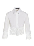 Dolce & Gabbana White Cotton Blouse