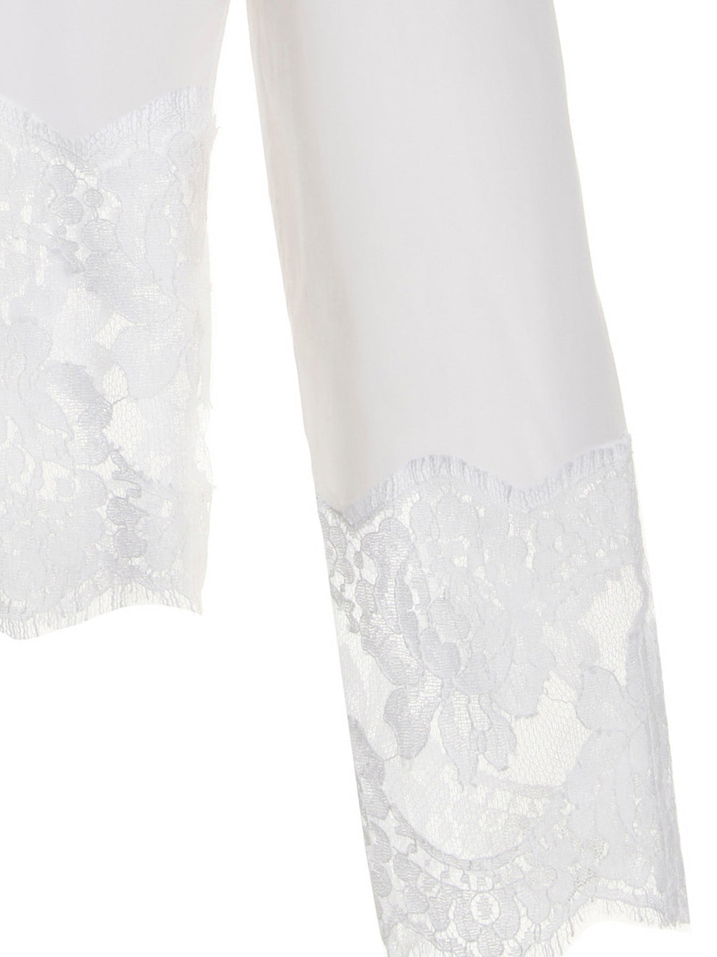 Dolce & Gabbana White Cotton Blouse