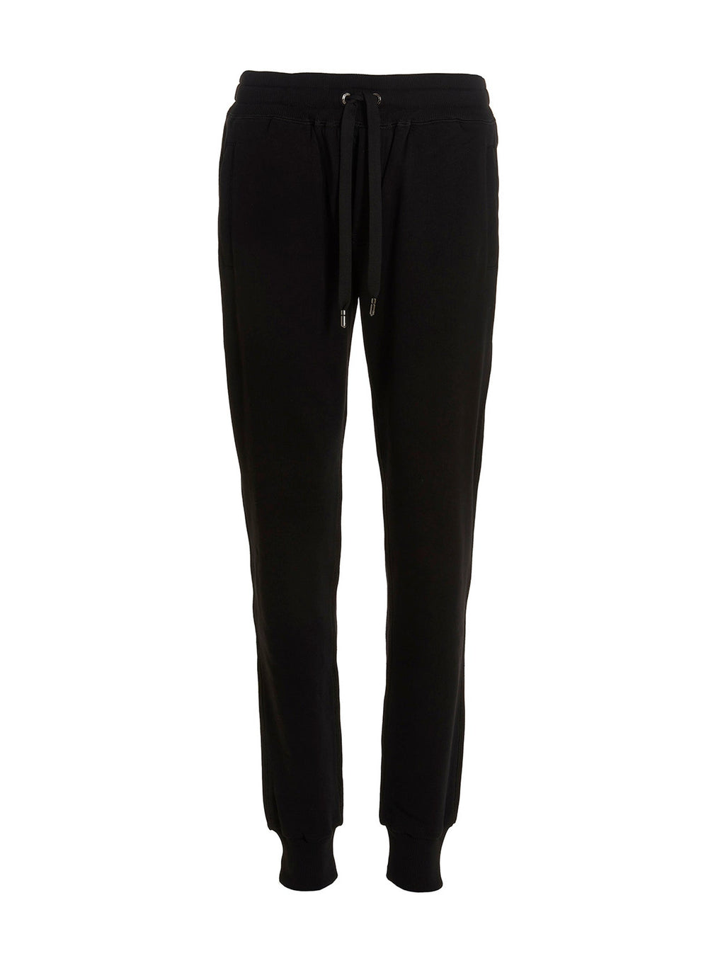 Dolce & Gabbana Black Cotton Joggers (Workout Pants)